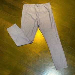 VARLEY yoga pants/leggings size M heather gray